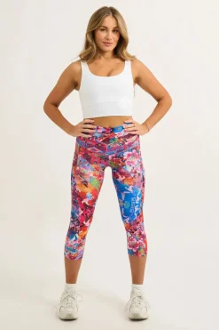 Believe The Hype Performance - Panel Pocket Drawstring Capri Leggings