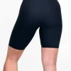 Black Body Contouring - Extra High Waisted Long Shorts