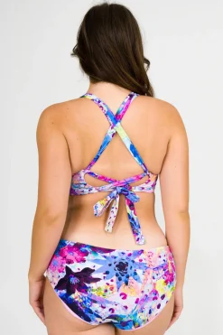 Blessings Silky - Cross Over Bikini Top