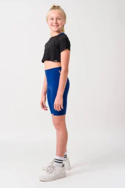 Body Contouring Kids Long Shorts - Dark Navy
