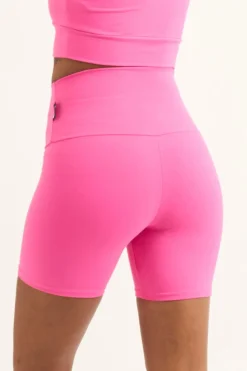 Candy Pink Body Contouring - High Waisted Booty Shorts