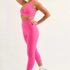Candy Pink Performance - Extra High Waisted Capri Leggings