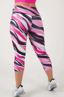 Catwalk Performance - High Waisted Capri Leggings