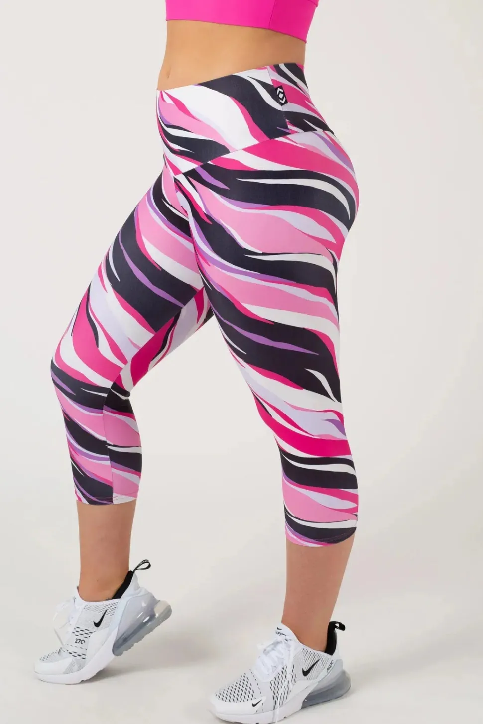 Catwalk Performance - High Waisted Capri Leggings