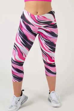 Catwalk Performance - High Waisted Capri Leggings