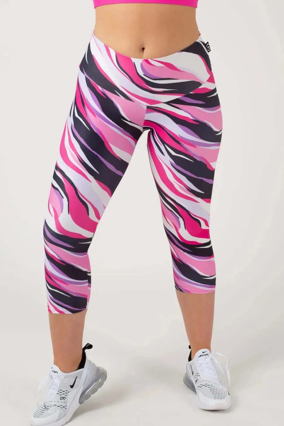 Catwalk Performance - High Waisted Capri Leggings