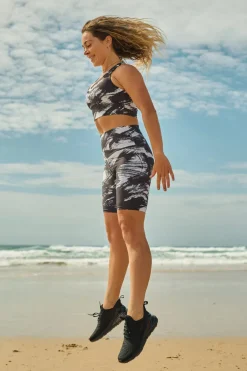 Destruction Performance - High Waisted Long Shorts