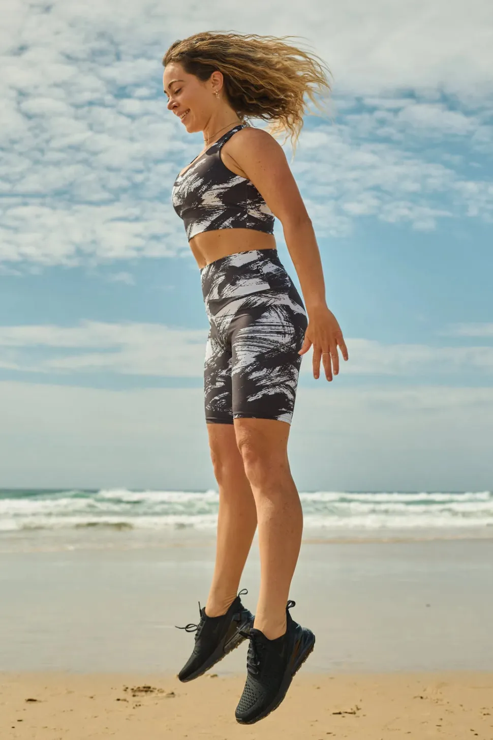 Destruction Performance - High Waisted Long Shorts