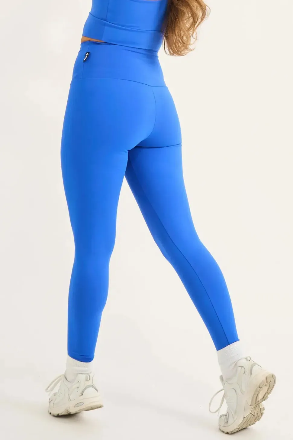 Electric Blue Body Contouring - High Waisted Leggings