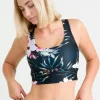 Exotic At Heart Performance - Scoop Neck Comfort Crop Top
