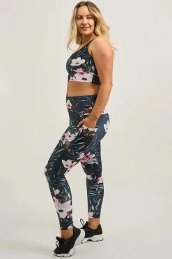 Exotic At Heart Performance - Panel Pocket High Waisted Leggings