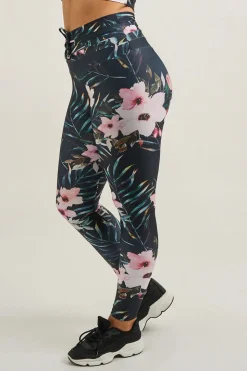 Exotic At Heart Performance - Drawstring High Waisted Leggings