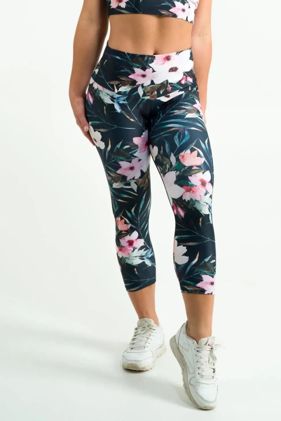 Exotic at Heart Performance - High Waisted Capri Leggings