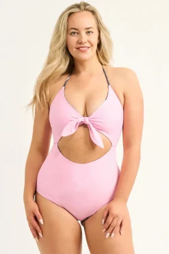 Exotic At Heart Silky - Reversible Bralette One Piece W/ Extra Coverage Bottoms