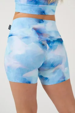Fluid Performance - High Waisted Booty Shorts