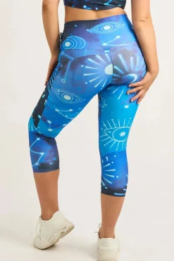 Imagine Nation Performance - Pocket Booty Shaper High Waisted Capri Leggings