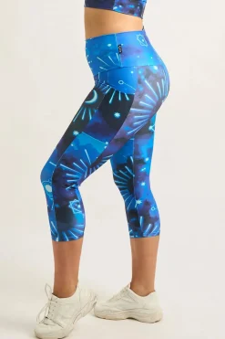 Imagine Nation Performance - Panel Pocket High Waisted Capri Leggings