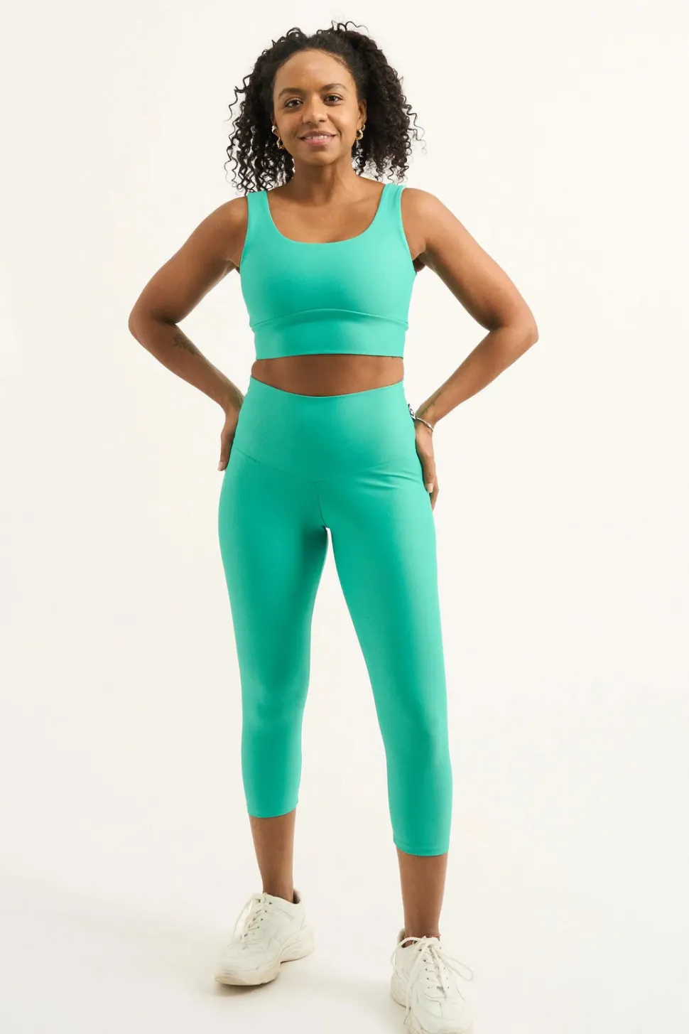 Jade Performance - Double Booty Scrunch High Waisted Capri Leggings