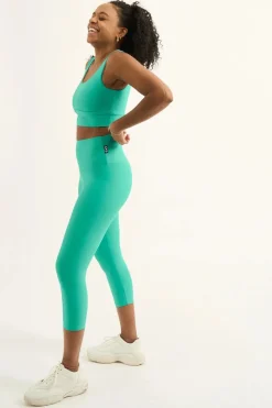 Jade Performance - Double Booty Scrunch High Waisted Capri Leggings