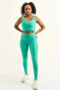 Jade Performance - Drawstring High Waisted Leggings