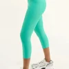 Jade Performance - High Waisted Capri Leggings