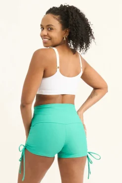 Jade Performance - High Waisted Tie Side Booty Shorts