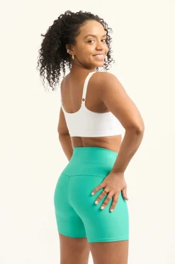 Jade Performance - High Waisted Booty Shorts