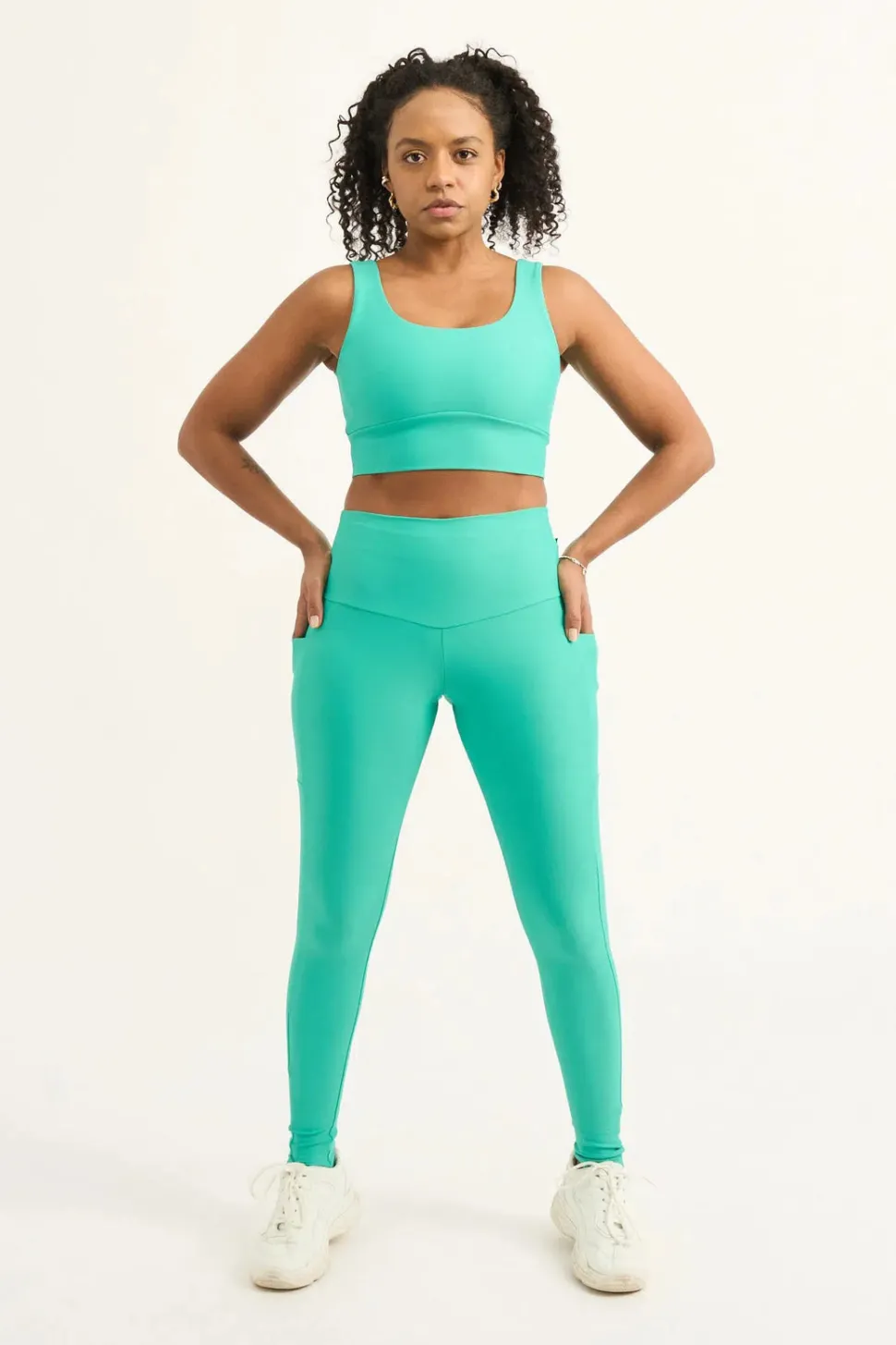 Jade Performance - Panel Pocket High Waisted Leggings