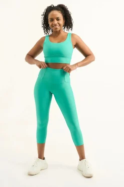 Jade Performance - Tummy Control High Waisted Capri Leggings