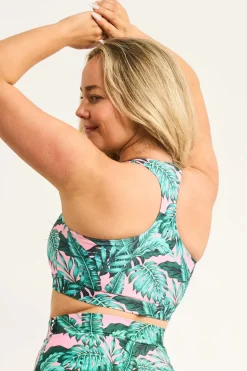 Leaf Your Mark Performance - Deep V Crop
