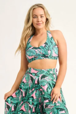 Leaf Your Mark Performance - Deep V Crop