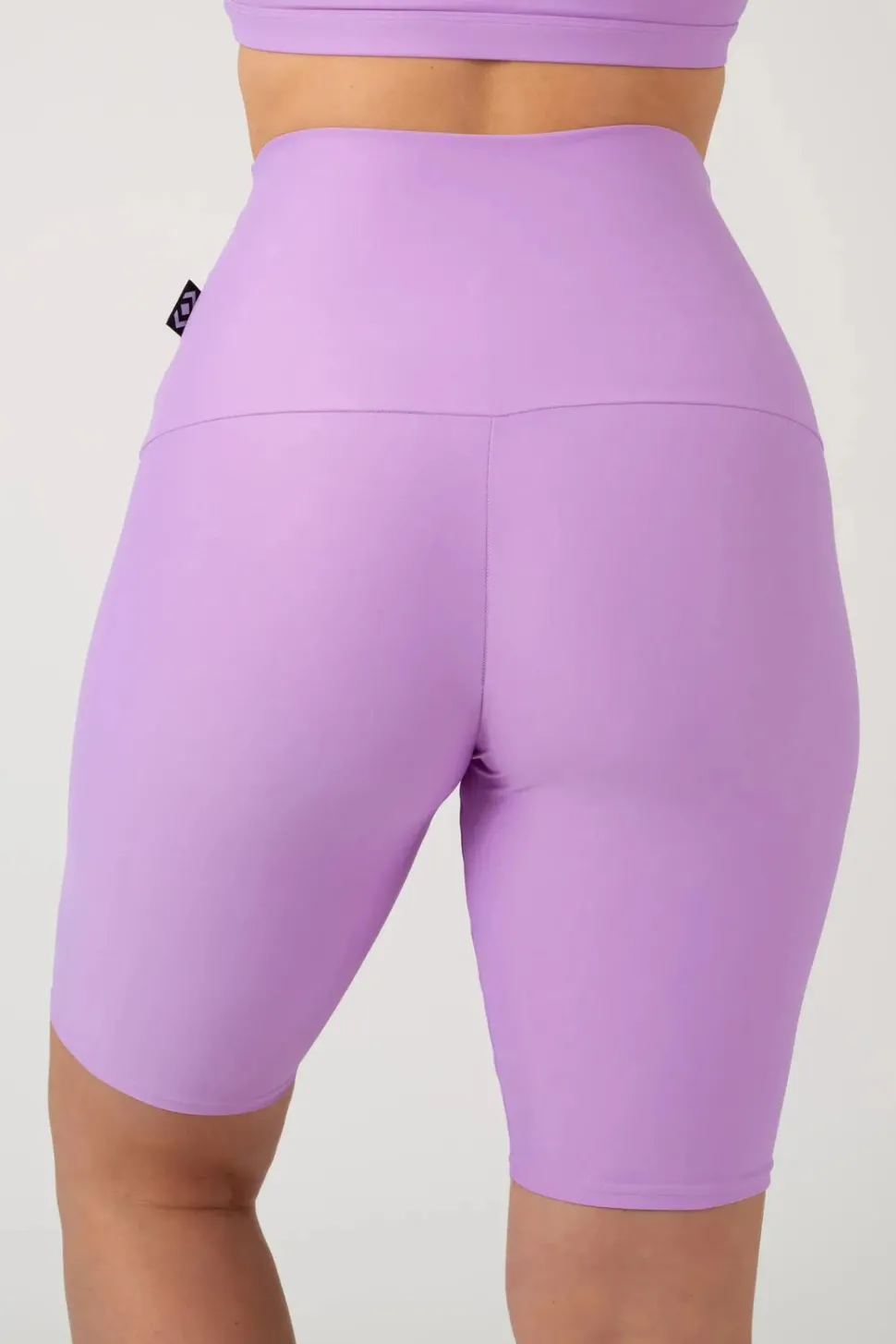 Lilac Performance - Extra High Waisted Long Shorts