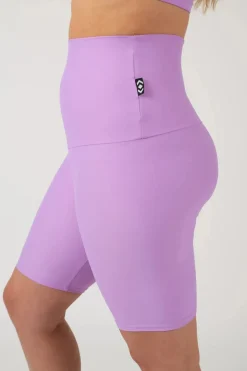 Lilac Performance - Extra High Waisted Long Shorts