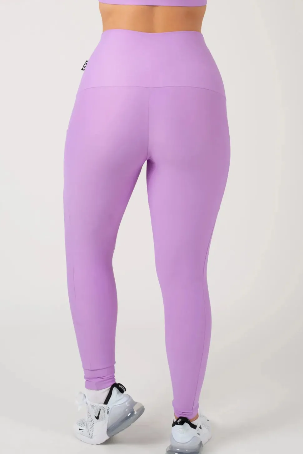 Lilac Performance - Panel Pocket Extra High Waisted Leggings