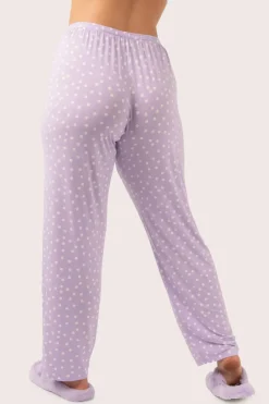 Lilac Spot Modal - Lounge Pant
