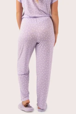 Lilac Spot Modal - Lounge Pant