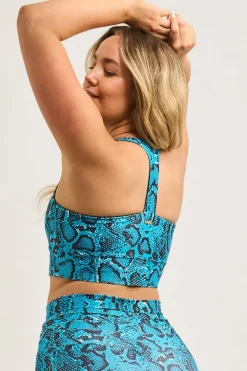 Medusa Jade Performance - Luxe T Back Comfort Crop Top