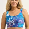 Mermaid Mafia Performance - Scoop Neck Comfort Crop Top