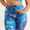 Mermaid Mafia Performance - Drawstring High Waisted Leggings