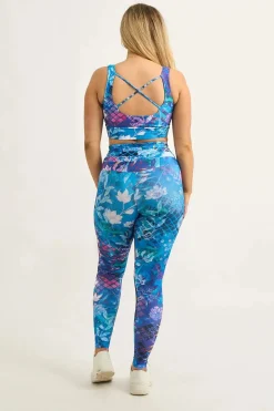 Mermaid Mafia Performance - Drawstring High Waisted Leggings