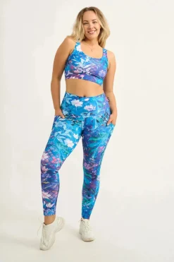 Mermaid Mafia Performance - Panel Pocket High Waisted Leggings