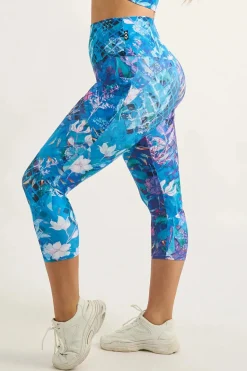 Mermaid Mafia Performance - Pocket Booty Shaper High Waisted Capri Leggings