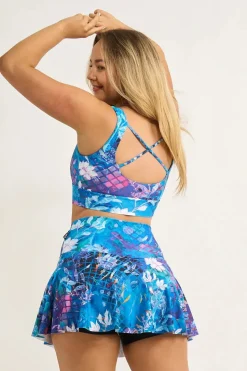 Performance High Waisted Simple Skort - Mermaid Mafia
