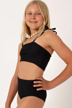Performance Kids Bikini Top - Black