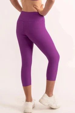 Performance Kids Capris - Purple