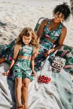 Performance Kids Crop Top - Leaf Your Mark