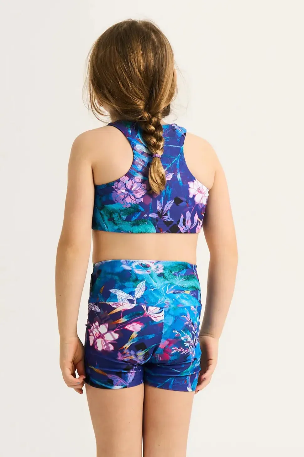 Performance Kids Crop Top - Mermaid Mafia