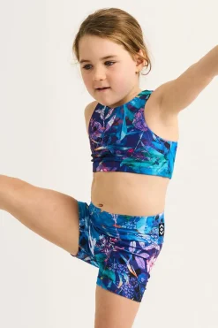 Performance Kids Crop Top - Mermaid Mafia