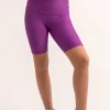 Performance Kids Long Shorts - Purple