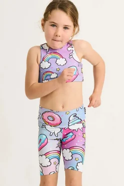 Performance Kids Long Shorts - Unicorn